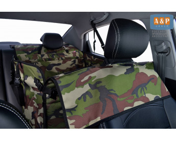 Автогамак Happy Dog Premium (Хэппи Дог Премиум). На половину сиденья. Цвет: камуфляж.